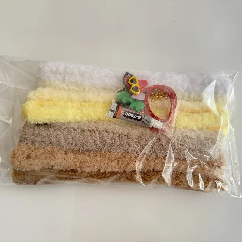 Coral Jumbo limpiadores de tuberías con lana y chenilla para niños