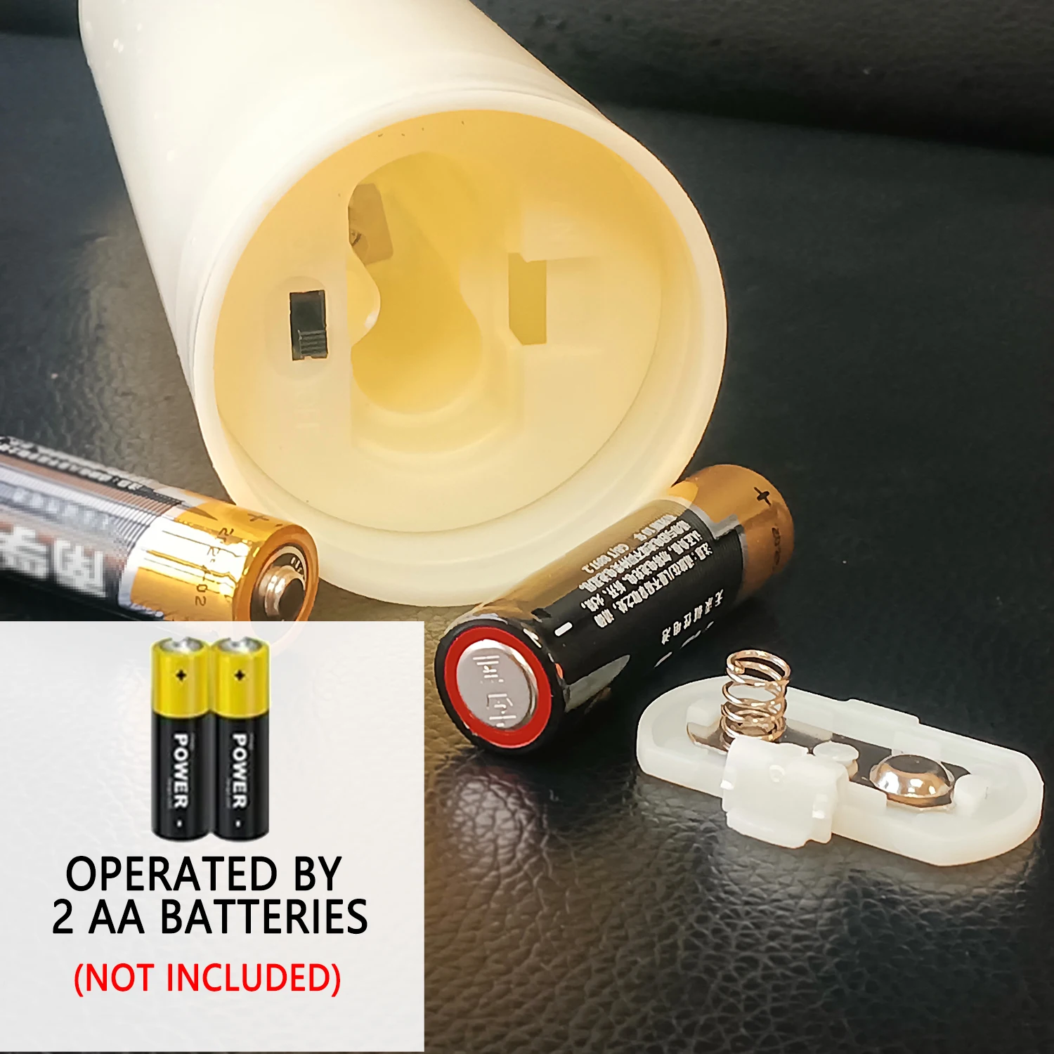 Velas LED impermeables con temporizador remoto para decoración - imagen 5