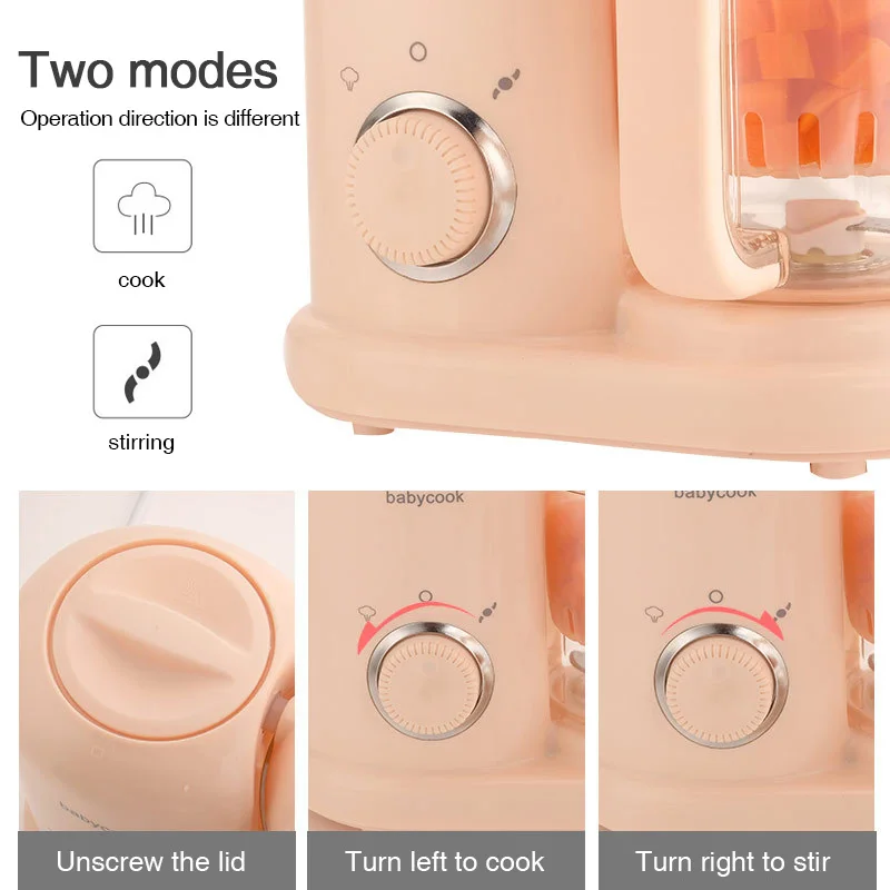 MAMIJOY procesador de papillas para bebés con vapor y calor - imagen 3