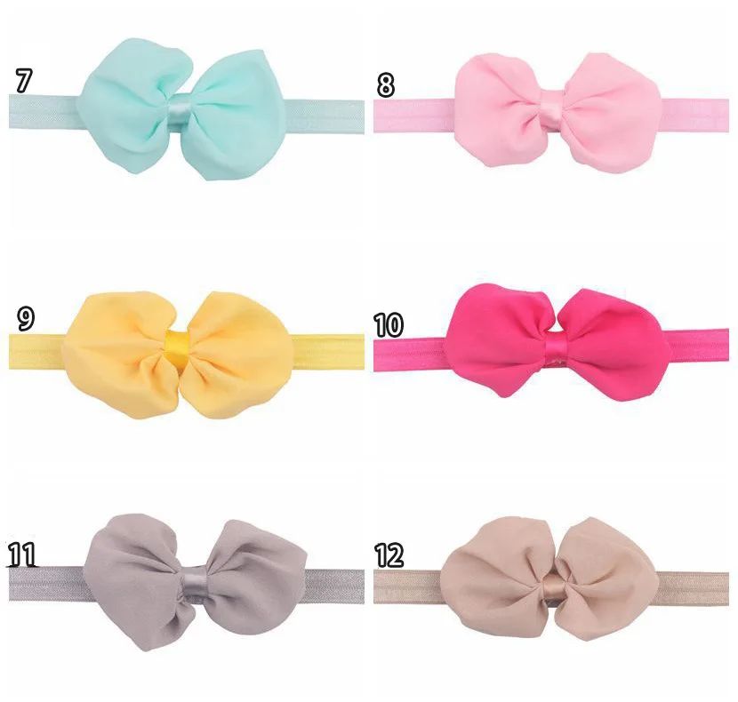 Diademas elásticas con estilo delicado