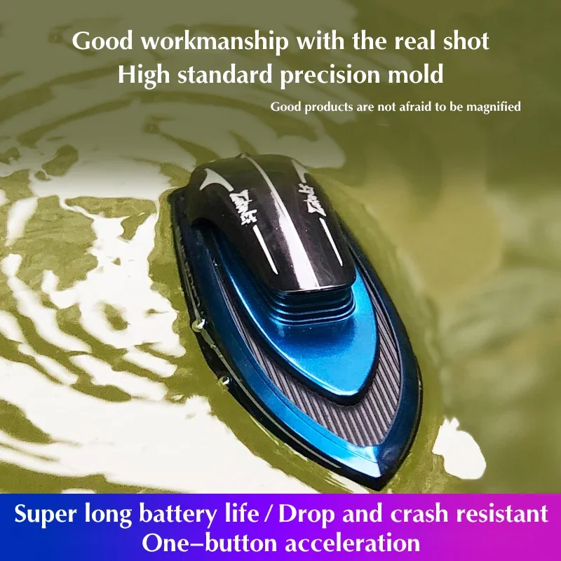 Lancha RC eléctrica de alta velocidad con mando a distancia - imagen 5
