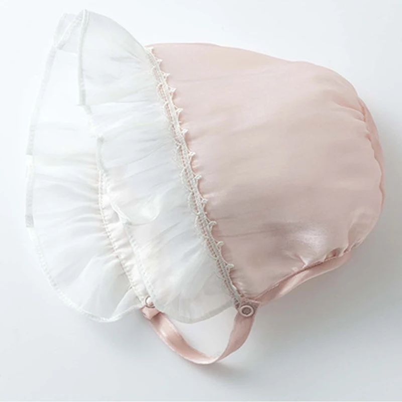 Conjunto recién nacida pelele de algodón con lazo y gorro - imagen 5