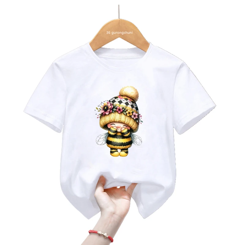 Camiseta Harajuku flores