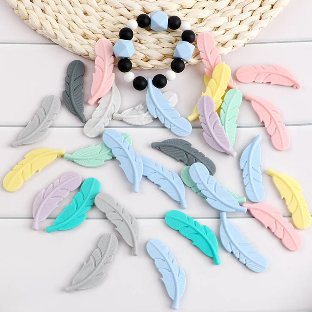Cuentas de silicona para bebé – Pulsera y collar DIY