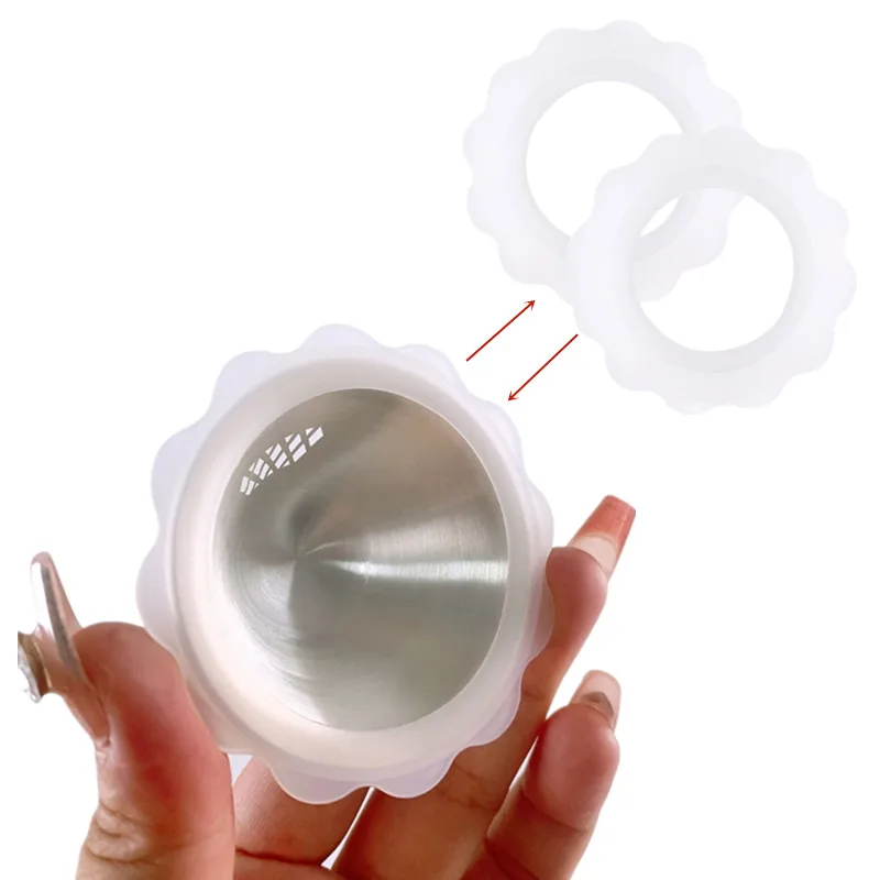 Anillos de silicona para copas de lactancia – Protectores sin BPA