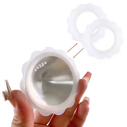 Anillos de silicona para copas de lactancia – Protectores sin BPA