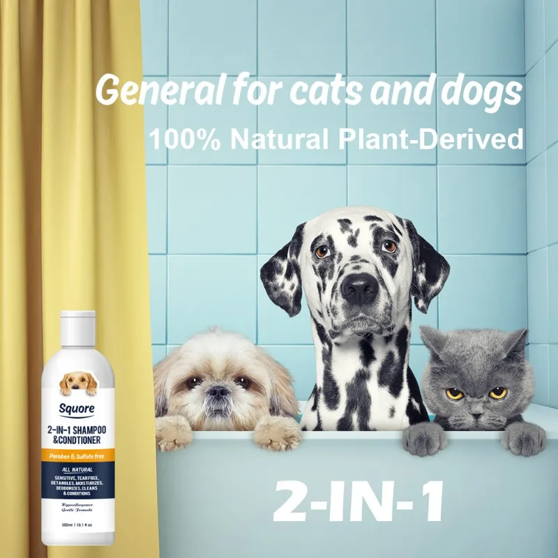 Champú desodorizante natural para perros y gatos, hipoalergénico - imagen 5