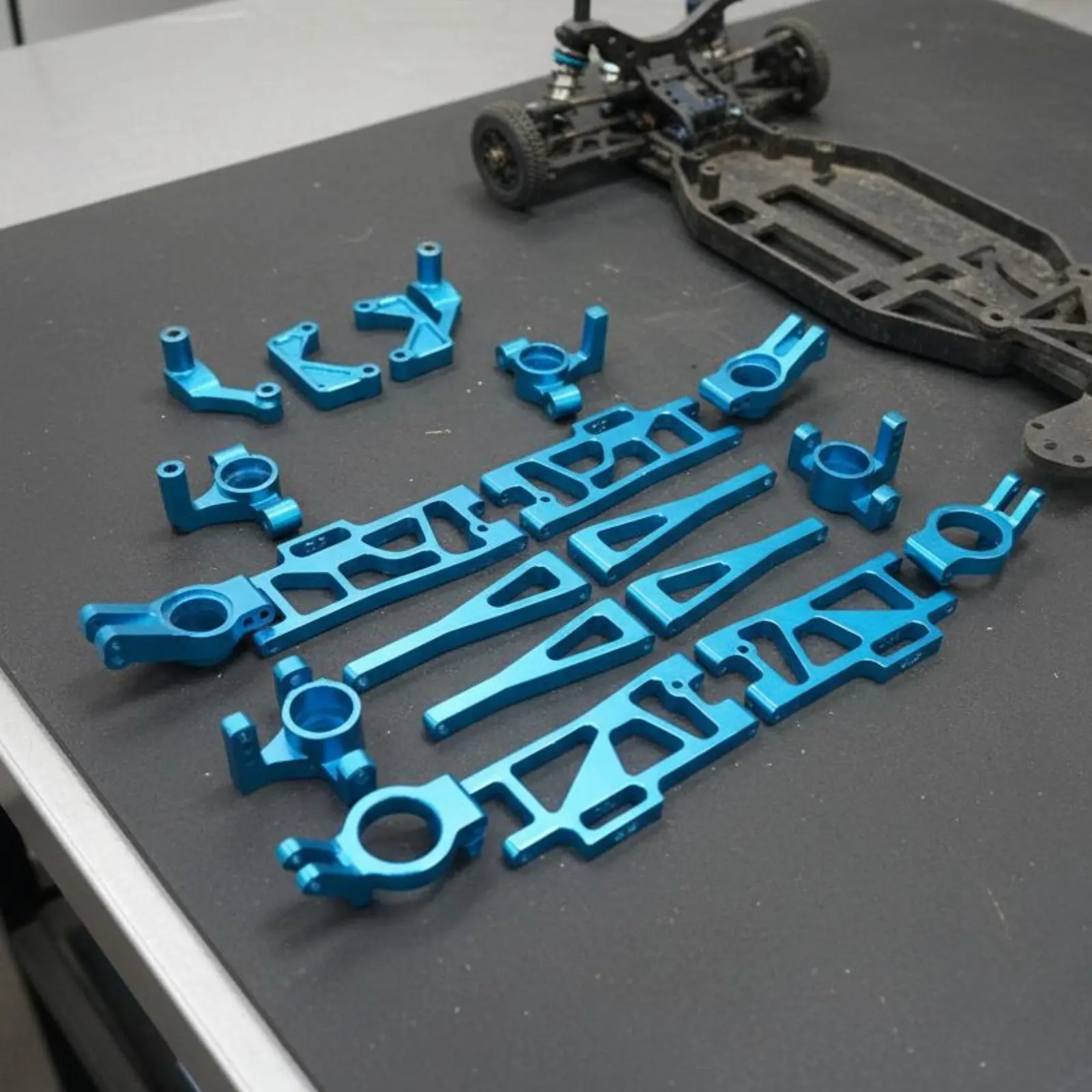 Kit de enlaces metálicos para auto RC – Absorción de impactos - imagen 2