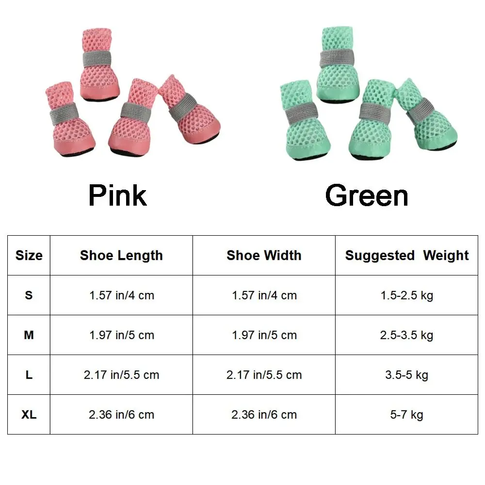 Zapatos para perros de malla transpirable antideslizantes - imagen 3
