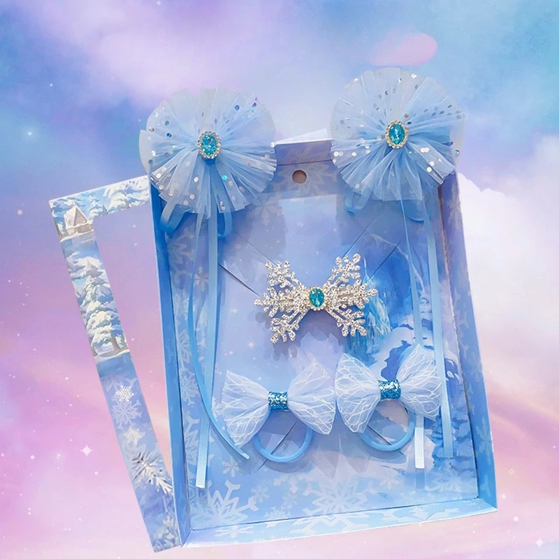 Diadema Corona de Princesa con Lazo para Niña - Accesorios Infantiles - imagen 3