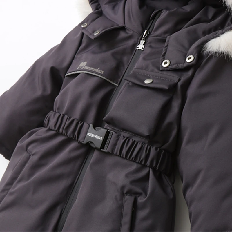 Mono de nieve impermeable con capucha para niño – Protección invierno