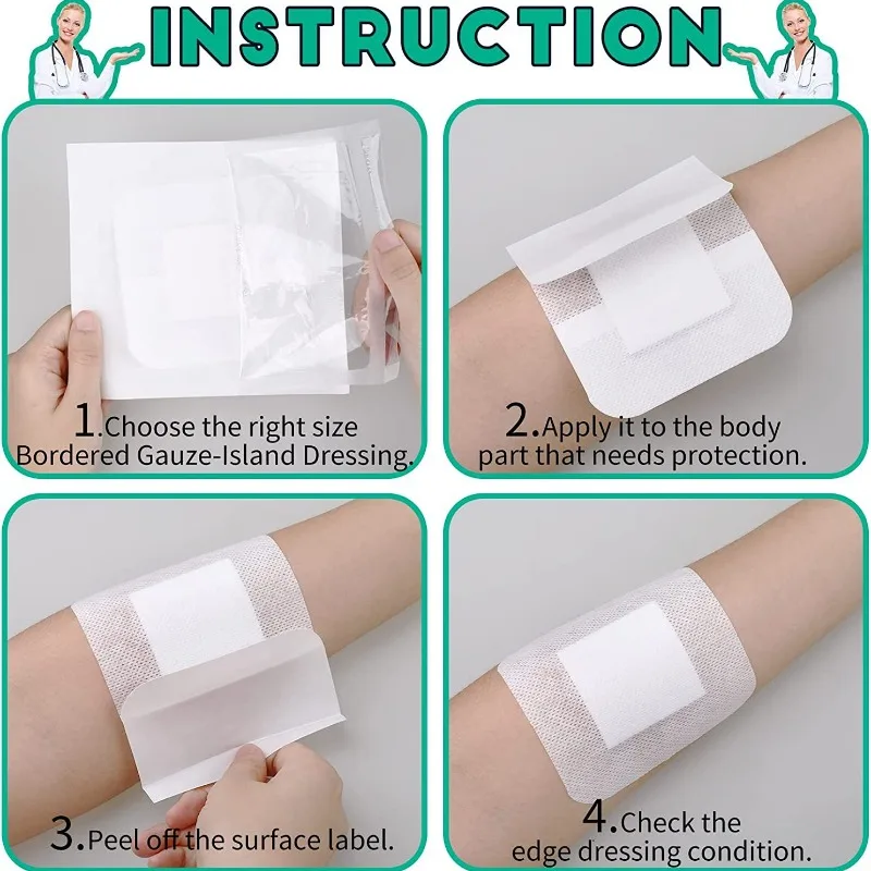 Parche protector antiséptico para bebé – Transpirable y suave - imagen 2