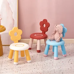 LazyChild Banco Infantil con Respaldo – Silla Estudio Plástica