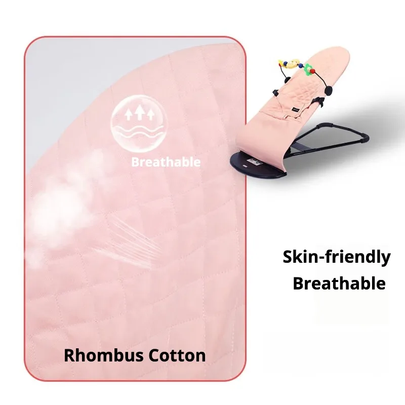 IMBABY Hamaca mecedora plegable para bebé con reclinado regulable - imagen 4