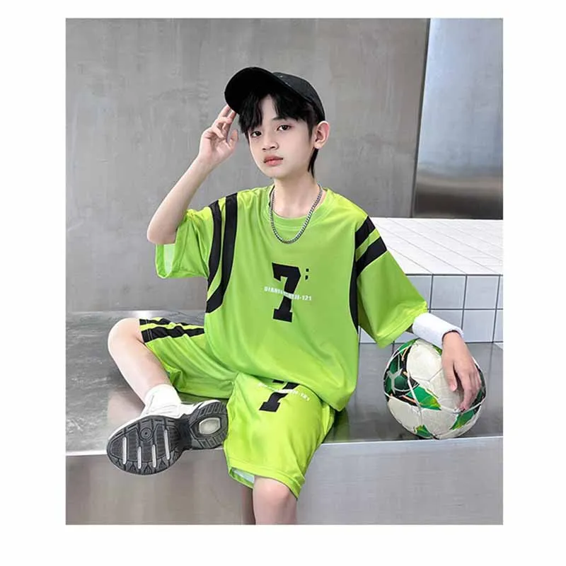 Conjunto deportivo de baloncesto para niños: camiseta y pantalón corto - imagen 2