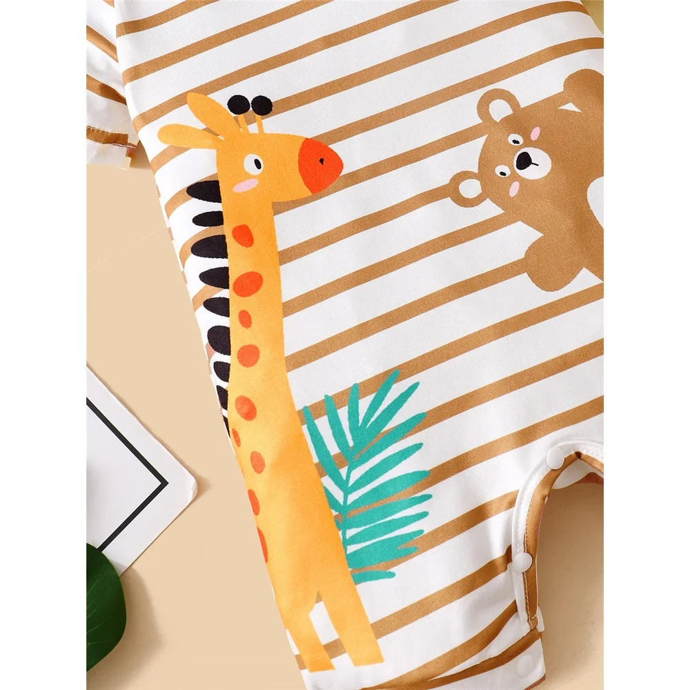 Pelele de animales para bebé con sombrero – 3-24 meses - imagen 4