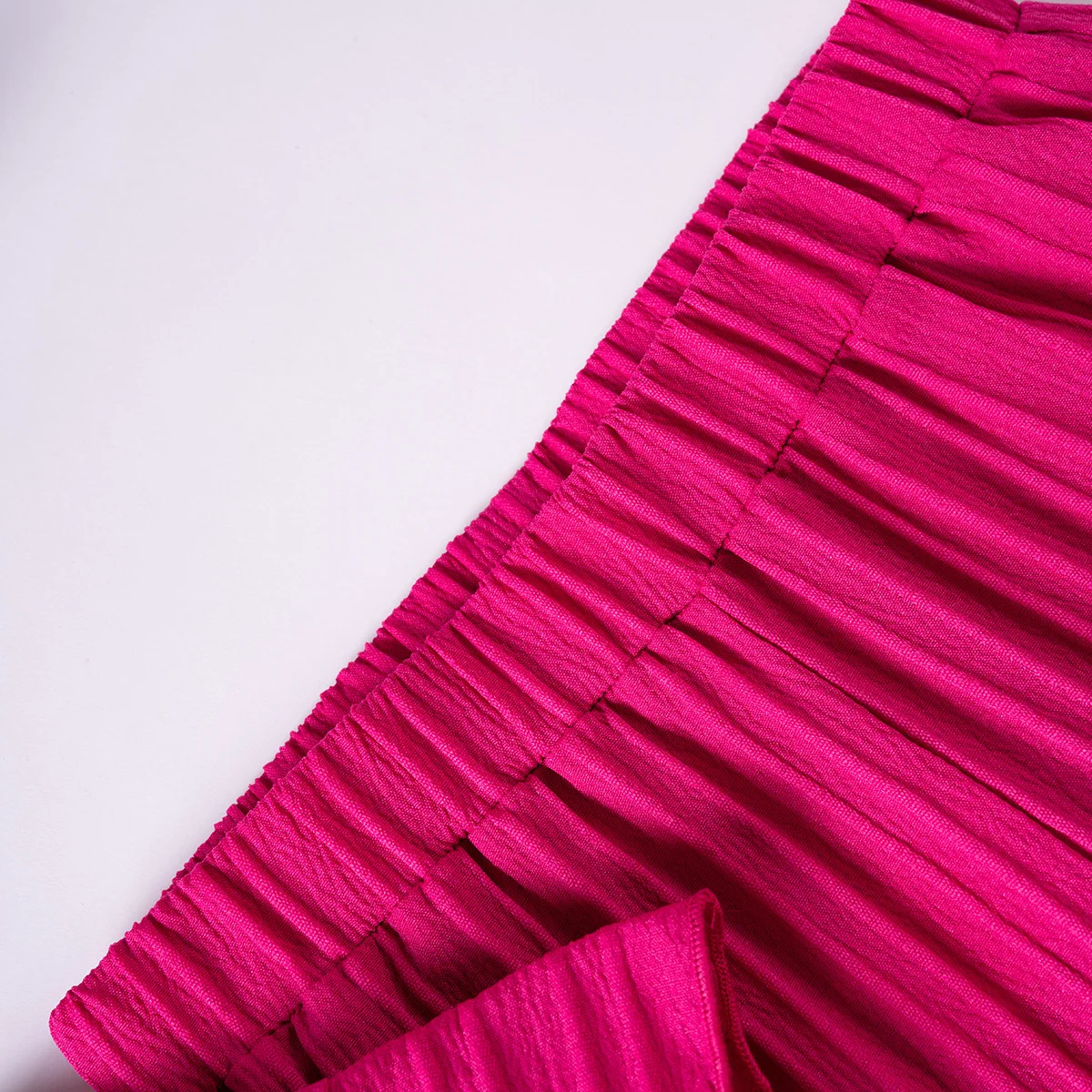 Somenie Conjunto de verano niña con volantes y pantalón ancho largo - imagen 4