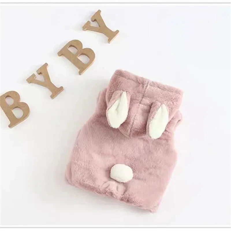 Chaleco terciopelo para bebé – Estilo orejas de conejo - imagen 5
