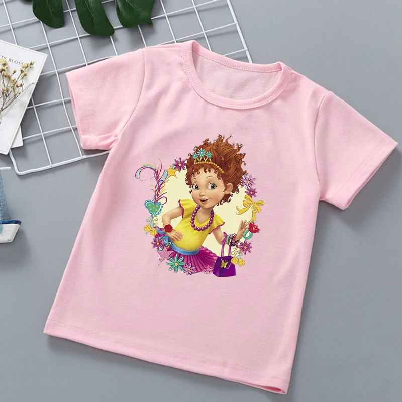 Camiseta kawaii de algodón con estampado acuarela para niña verano - imagen 5