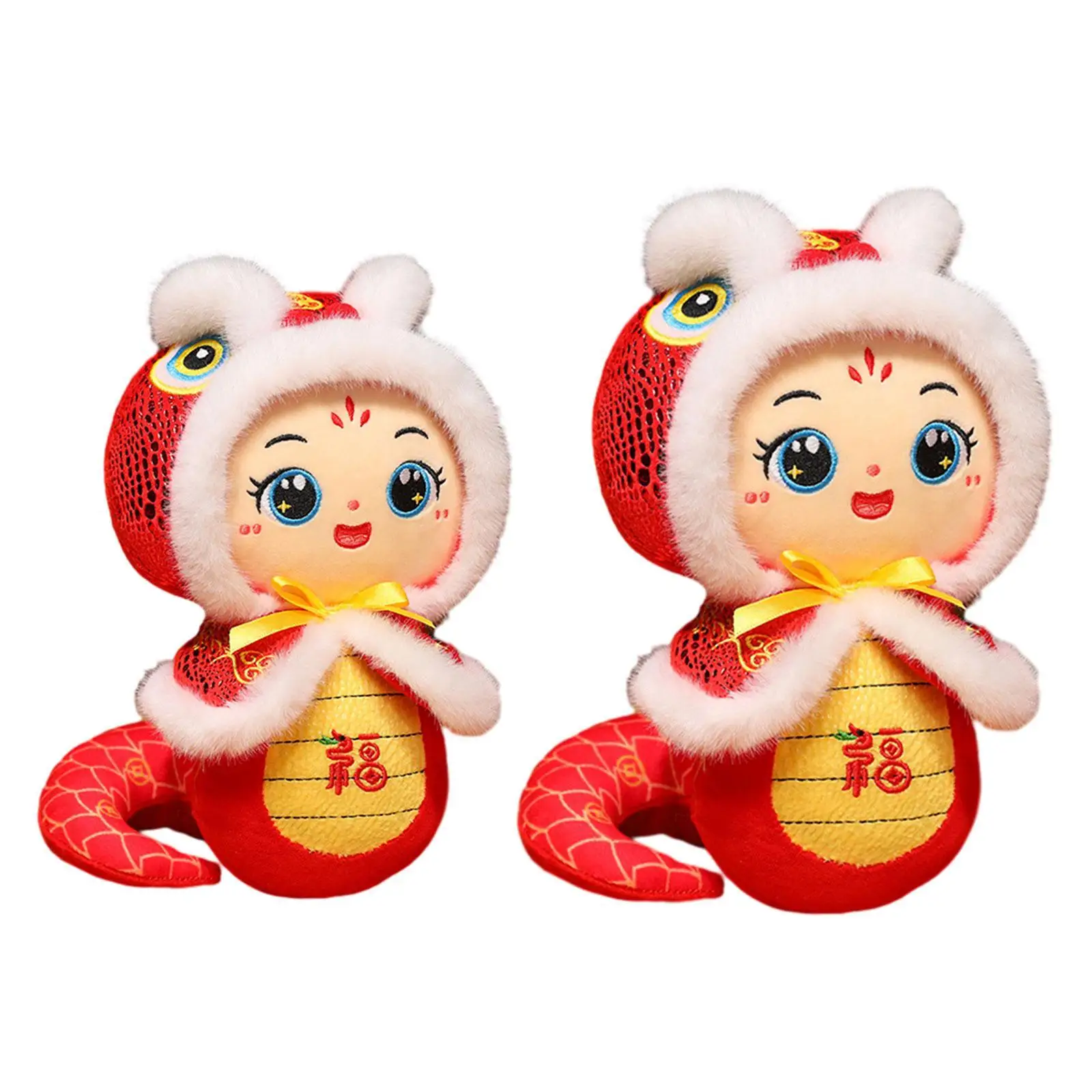 Peluche de serpiente suave decorativo para Año Nuevo Lunar - imagen 5