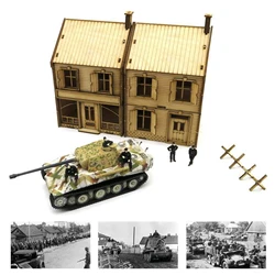 Casa de madera 3D para montar – Puzzle educativo creativo infantil