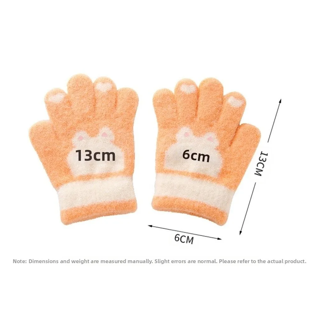 Guantes de gato infantiles en varios colores