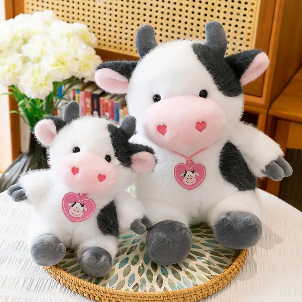Peluche de vaca tierno para compañía infantil – regalo cumpleaños - imagen 4