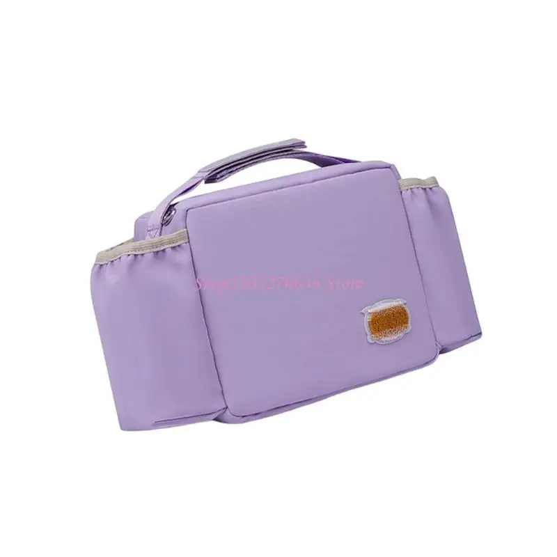Bolsa colgante para cochecito multiusos con toallitas y llaves - imagen 2