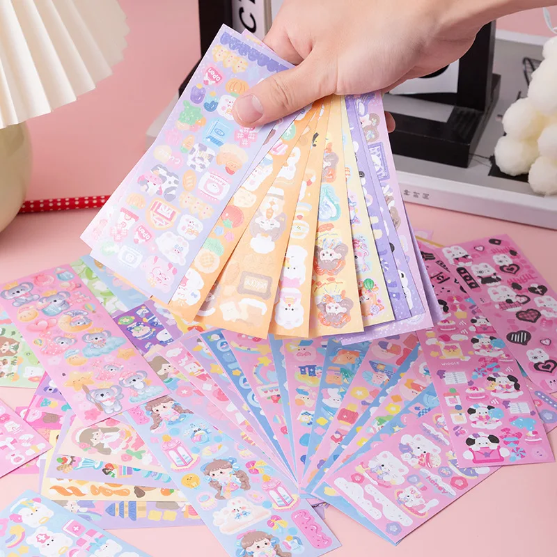 Pegatinas infantiles de dibujos para manualidades y decoración escolar - imagen 4