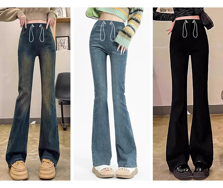 Pantalón vaquero de maternidad para entretiempo