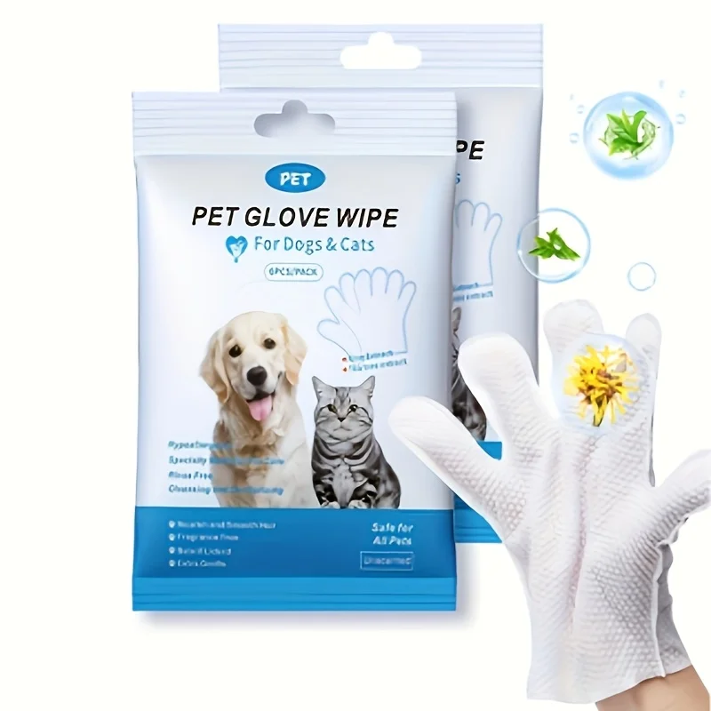 Toallitas desodorantes para perros y gatos con aceite de coco - imagen 4