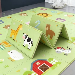 Alfombra plegable de juegos para bebés educativa y no tóxica