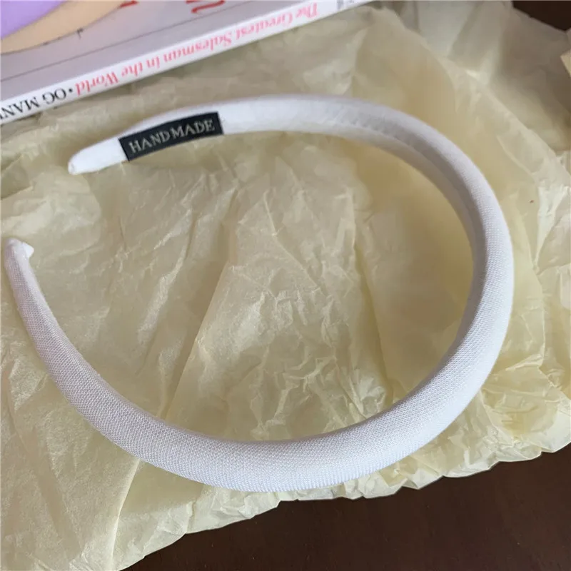 Diadema de esponja fina caramelo para niña – Estilo coreano moderno