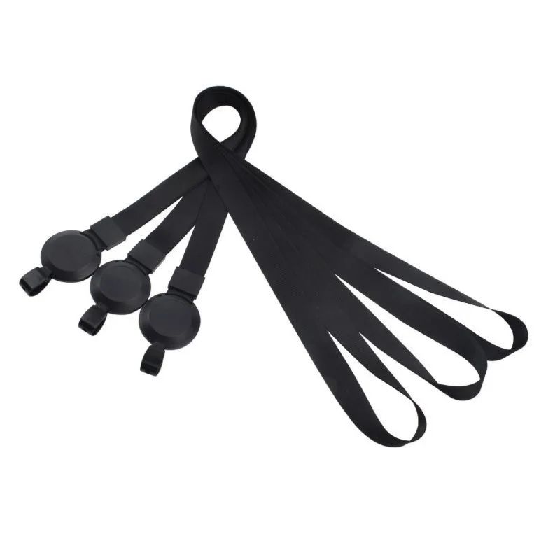 Porta-tarjeta negro para entornos laborales