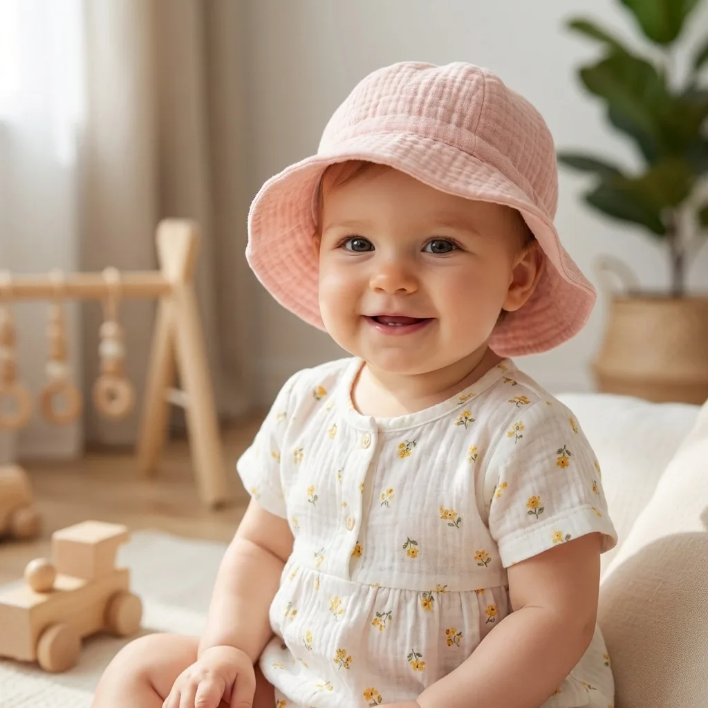 Gorra de verano de algodón 100% con estilo Panamá