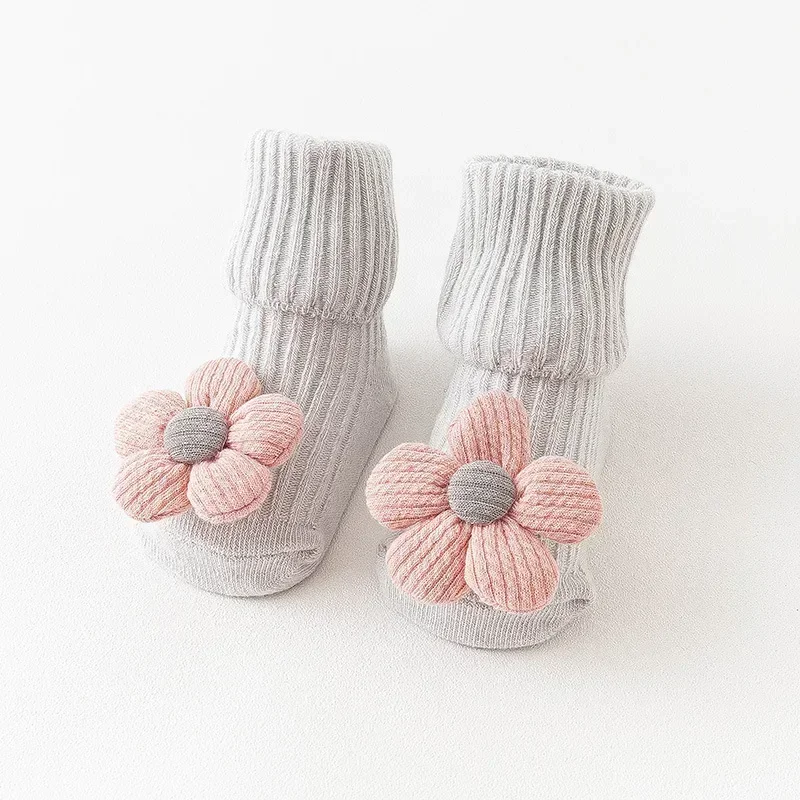 Calcetines de bebé de algodón suave – Diseños divertidos para verano