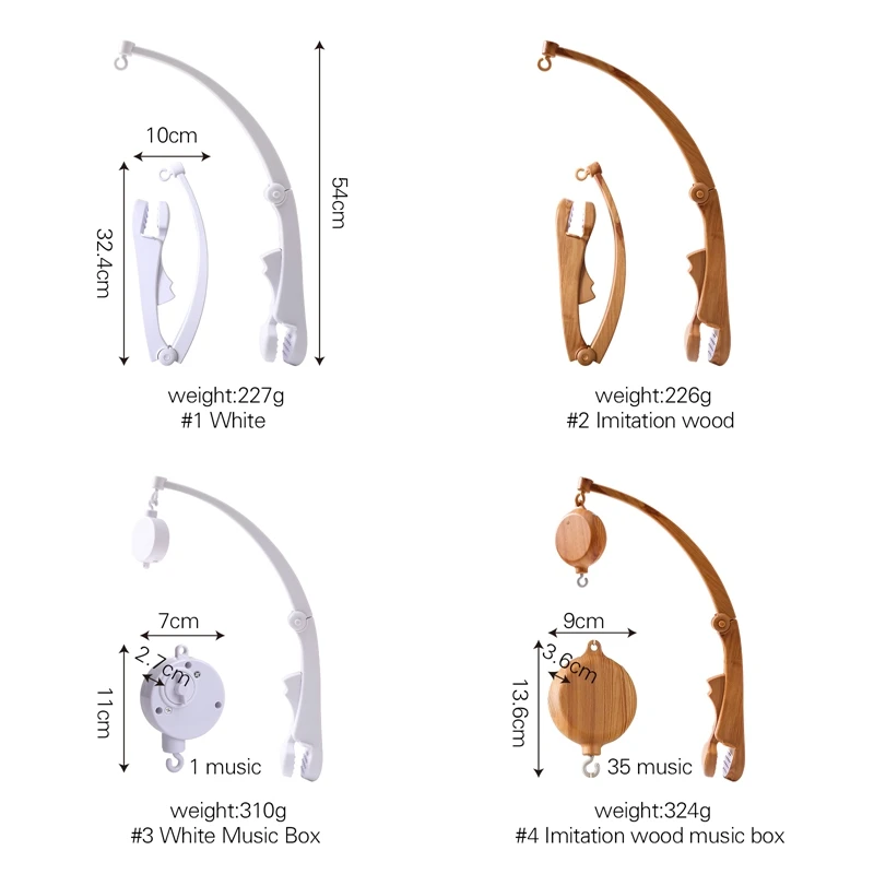 Comparativa de texturas de sonajeros