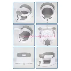 Silla de baño 85AE para bebé: taburete bañera envolvente