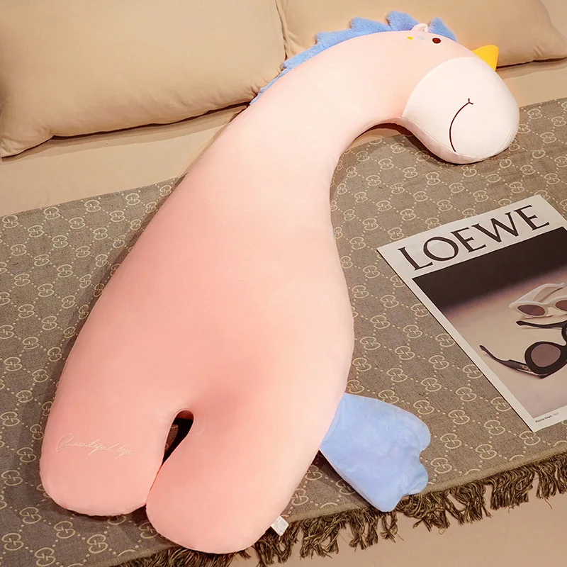 Almohada de peluche jirafa grande para bebé, lavable - imagen 2