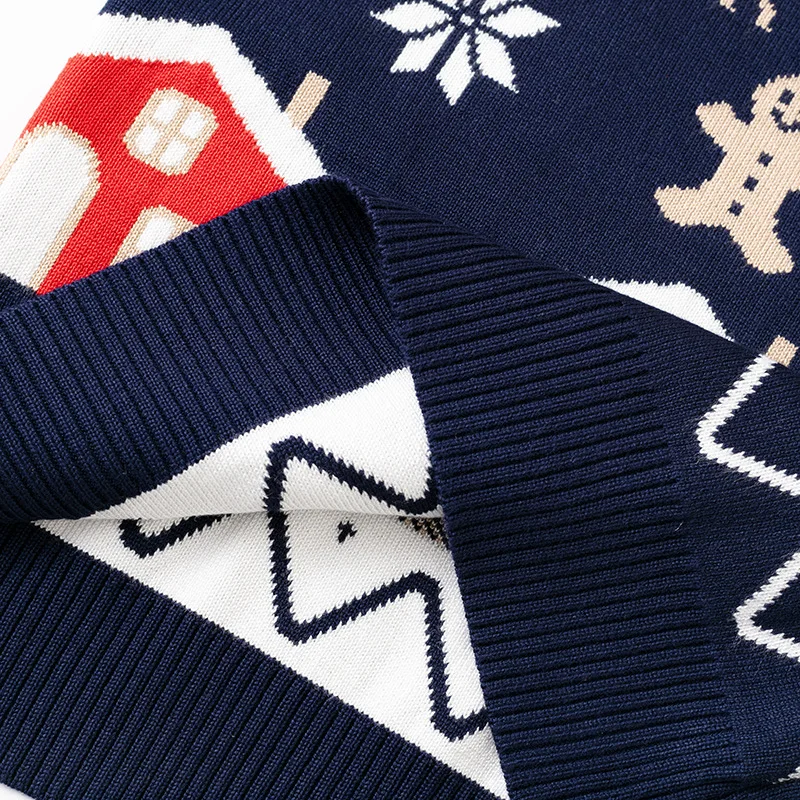 Jersey de Navidad para niñas punto cálido holgado - imagen 4