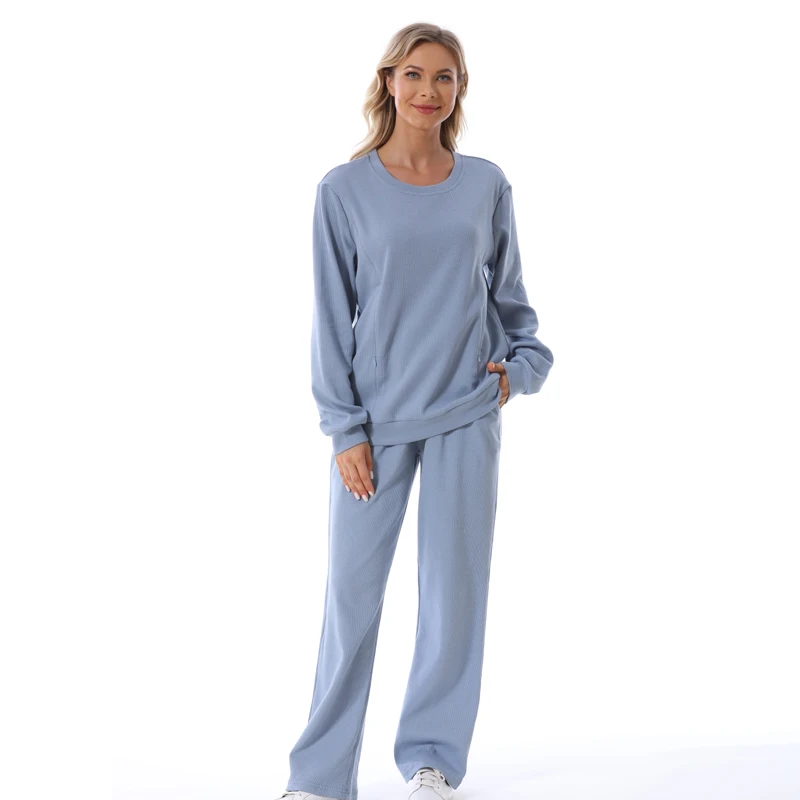 Pantalones con cintura elástica del conjunto