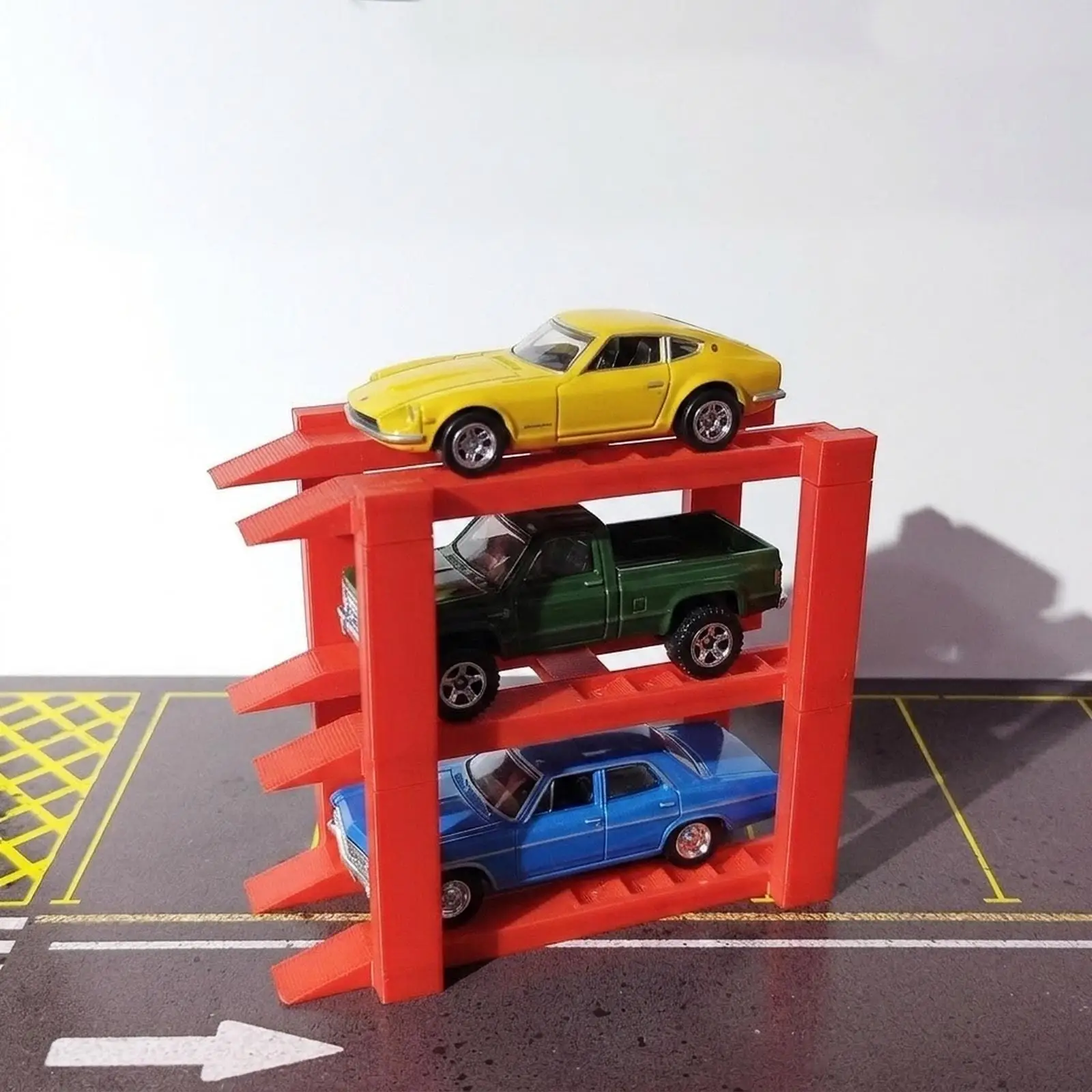 Aparcamiento en miniatura para coches, accesorio de exposición - imagen 5