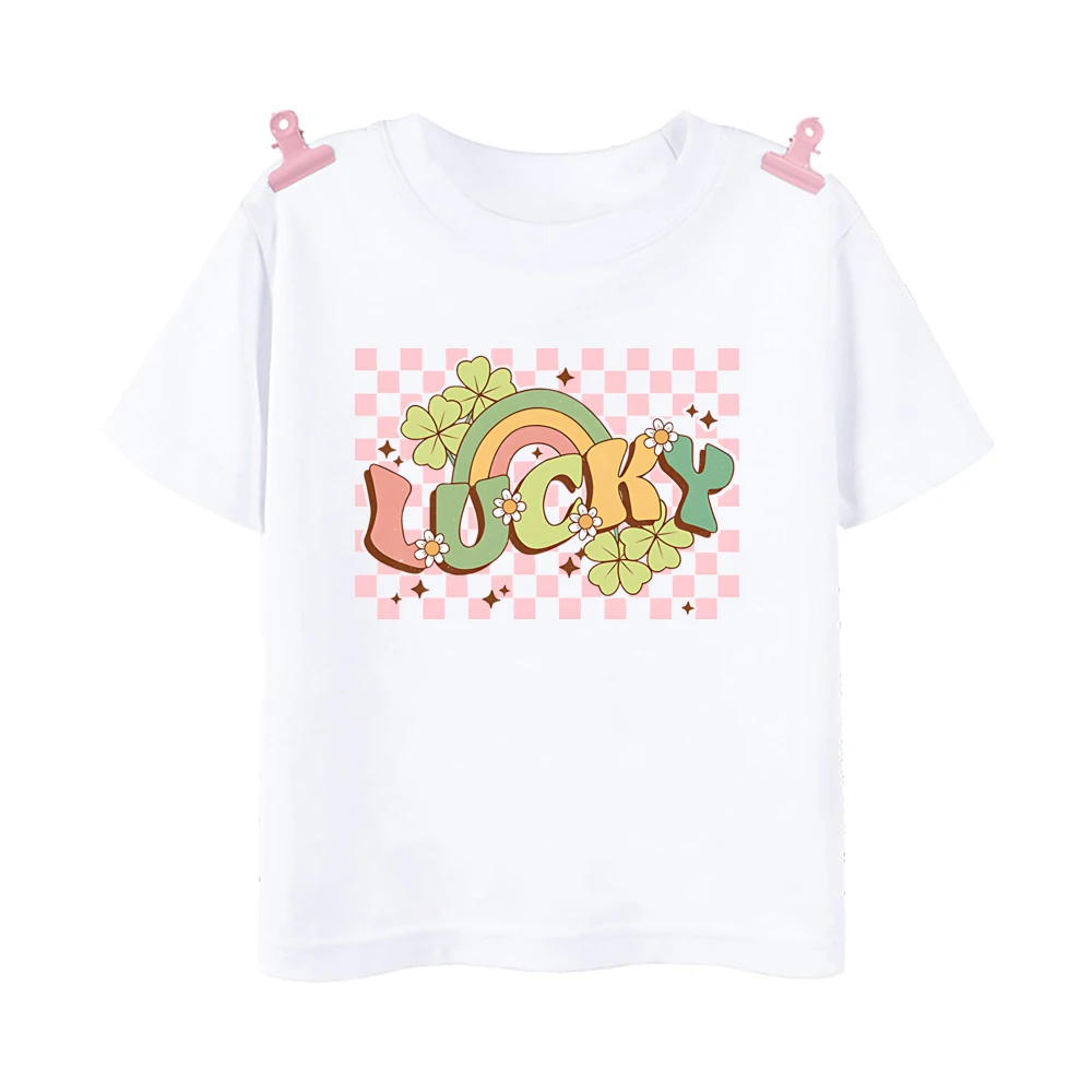 Happy Go Lucky camiseta San Patricio niño y niña – conjunto manga corta - imagen 5