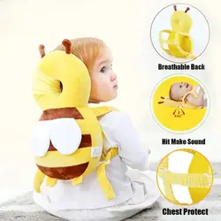Protector de cabeza para aprender a caminar – Cojín anticaídas con dibujos animados