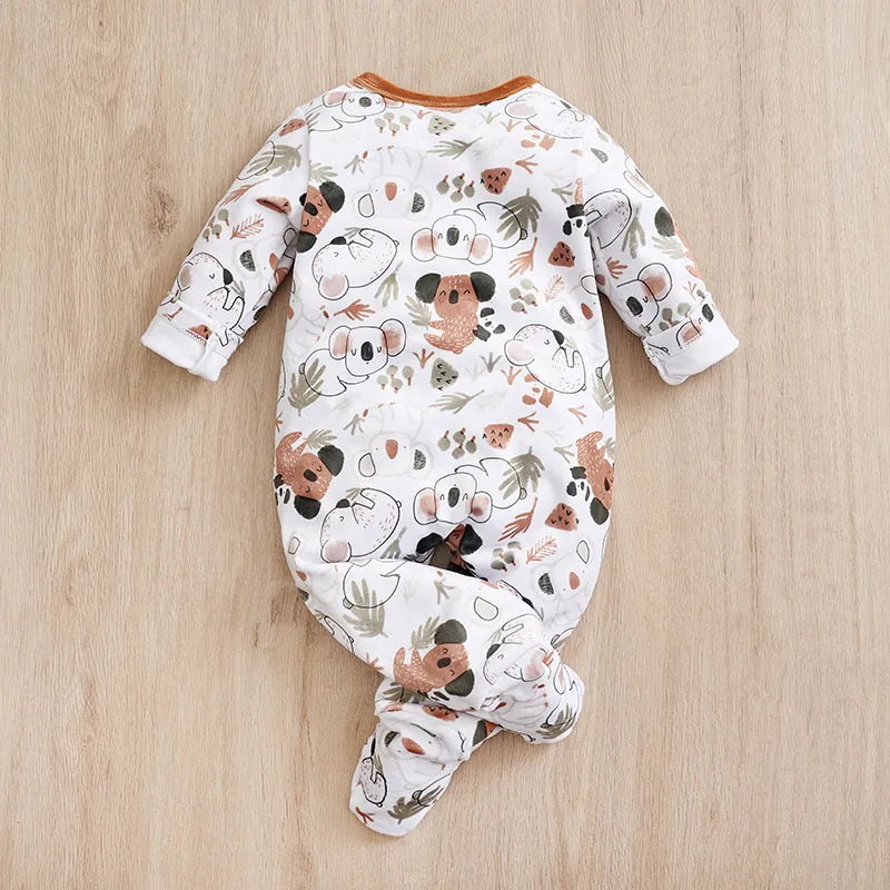 Body bebé koala en felpa cómoda para otoño e invierno - imagen 5