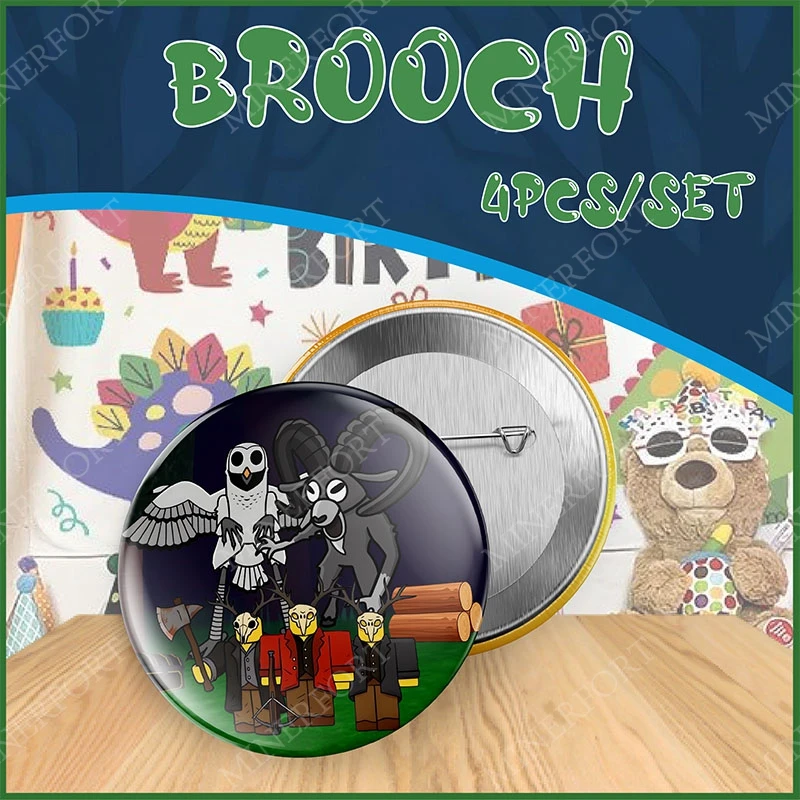 Broches Roblox Noches en el bosque con personaje para Halloween - imagen 4