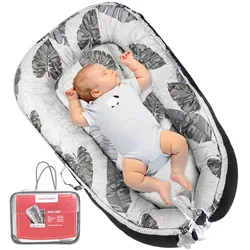 Ubravoo Baby nido para bebé de algodón extraíble para recién nacidos