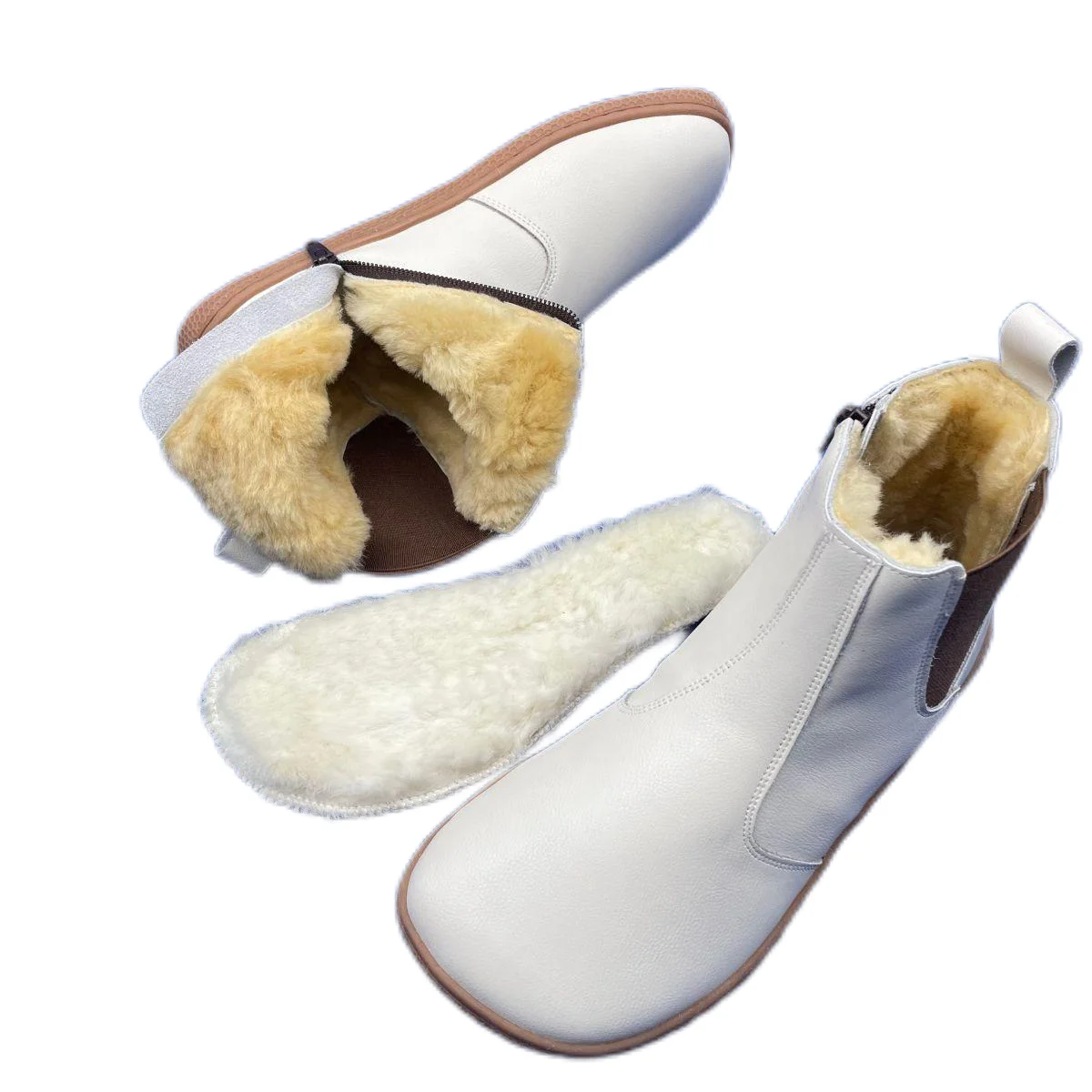 Tipsietoes Botas Chelsea de cuero para niño – Invierno - imagen 2
