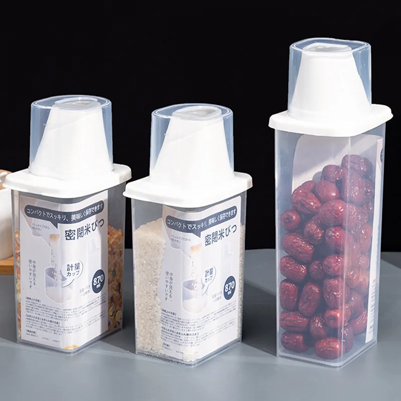 Contenedor hermético de alimentos para cocina y arroz - imagen 3