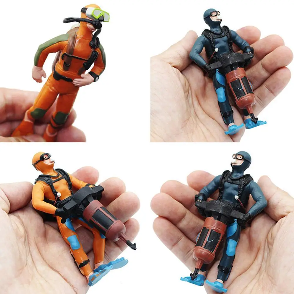 Juguete submarino con buzo de acción y figuras de océano - imagen 4
